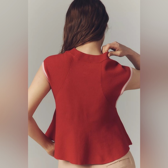 Maeve knitted muscle shirt Sweater. Small. - Picture 4 of 8